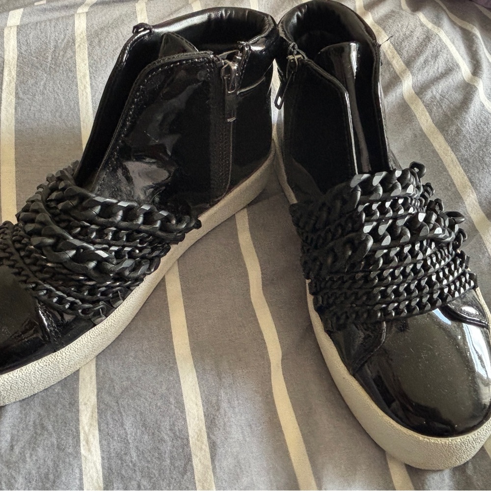 Kendall & Kylie Black Duke High-Top Women's Sneakers size 38